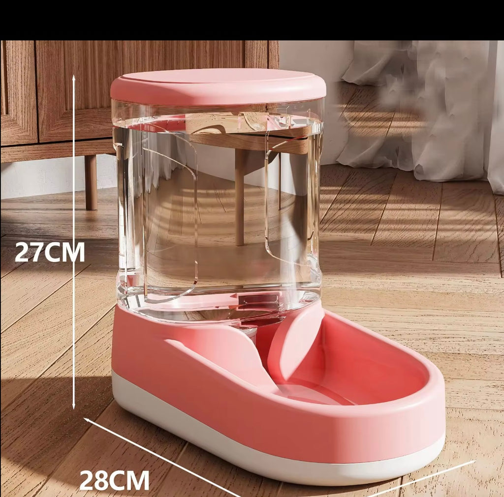 Pet water and food dispenser