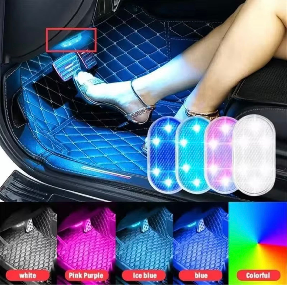 Car interior lights