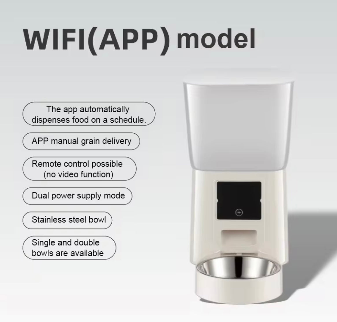 Automatic pet feed machine