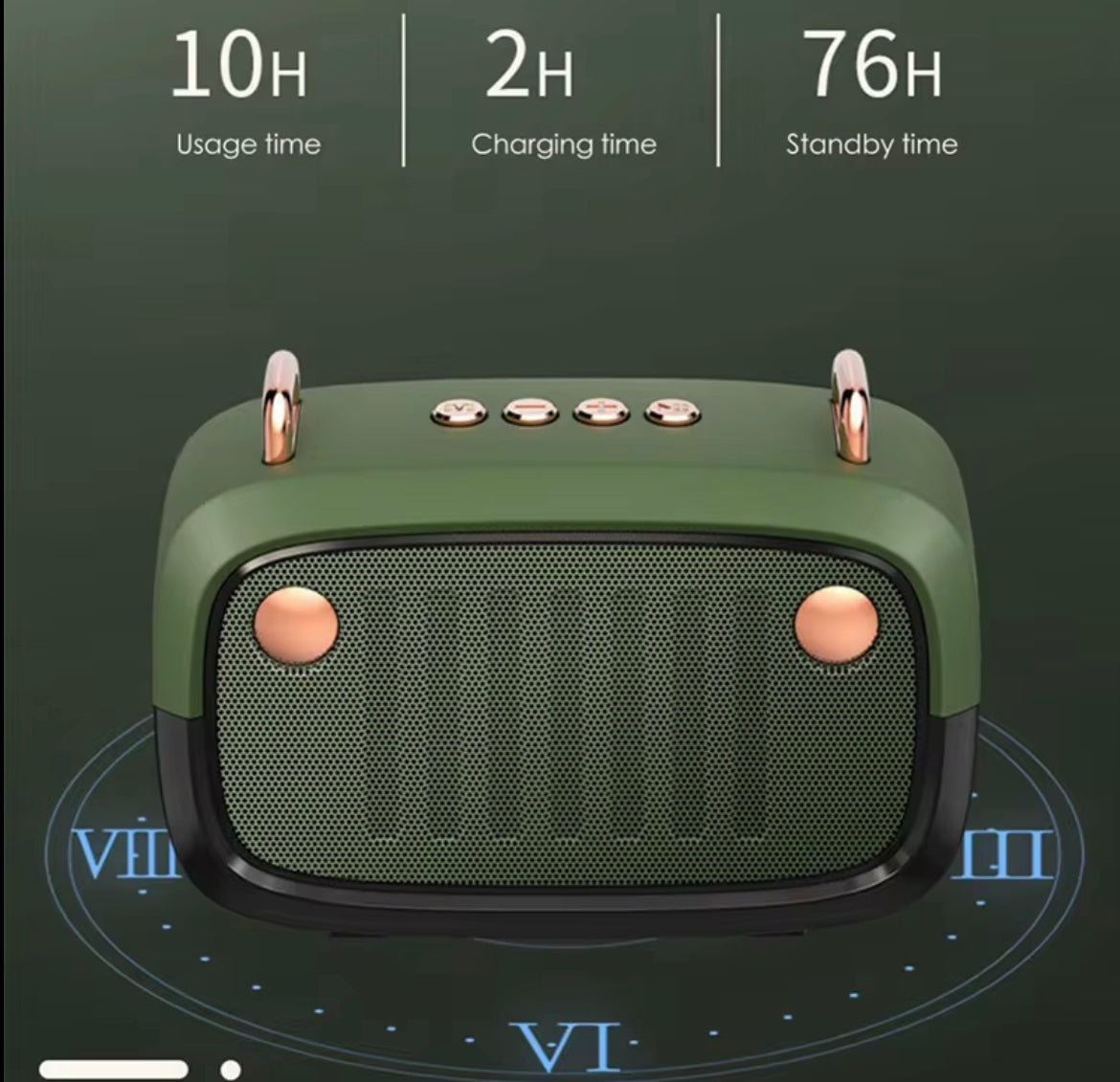 Retro speaker