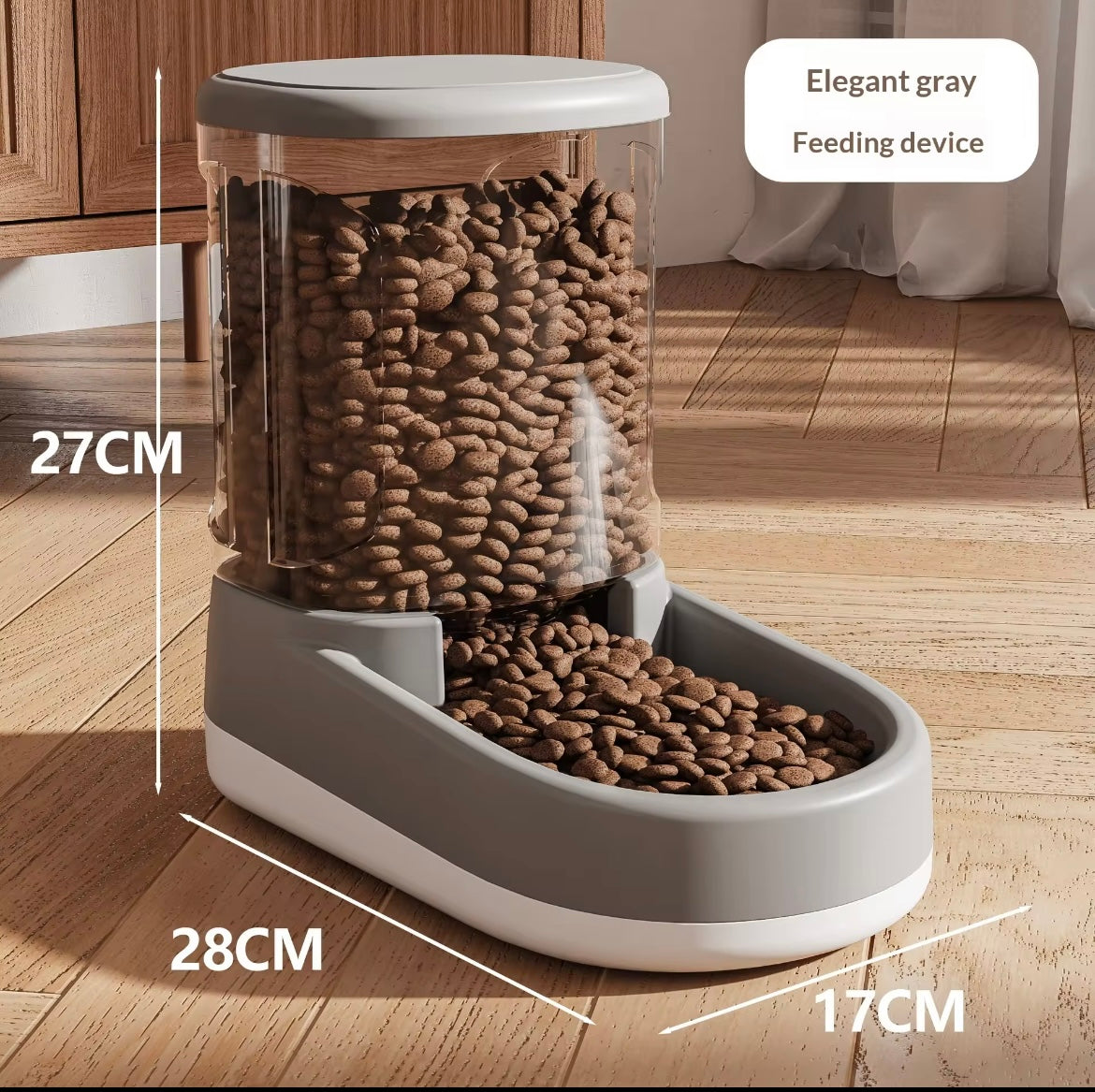 Pet water and food dispenser