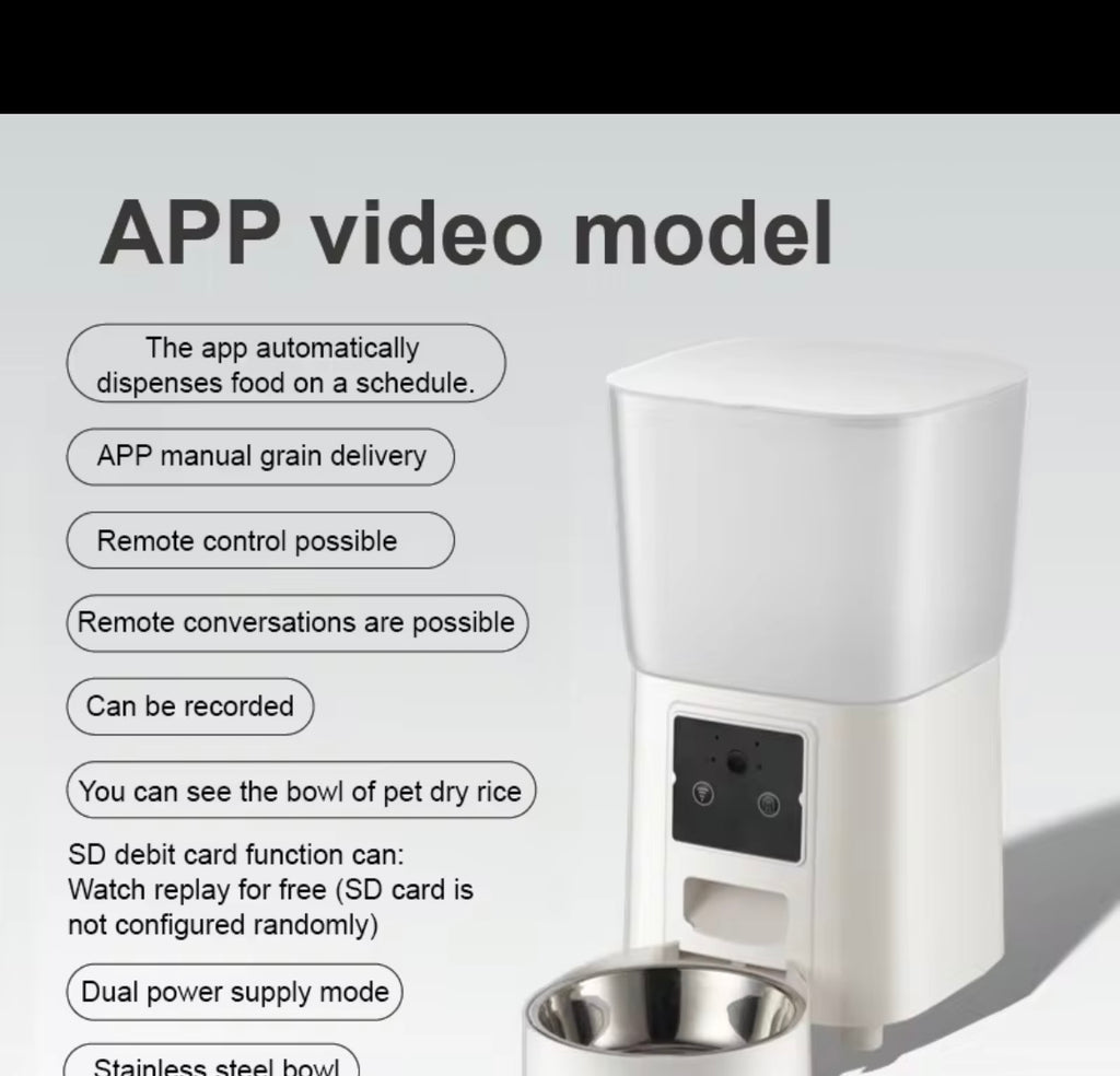 Automatic pet feed machine