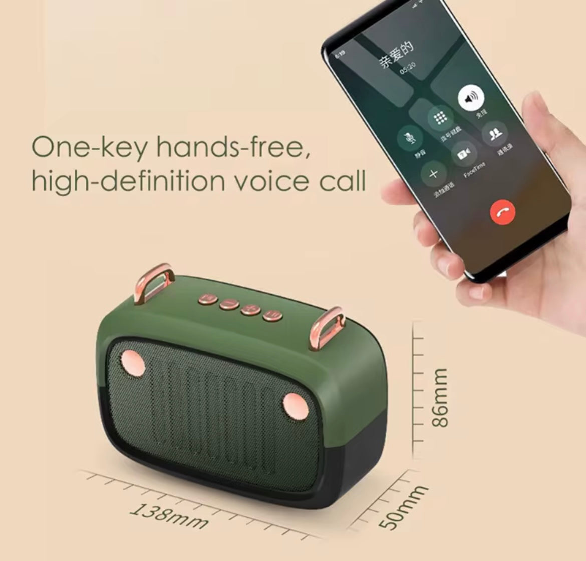 Retro speaker