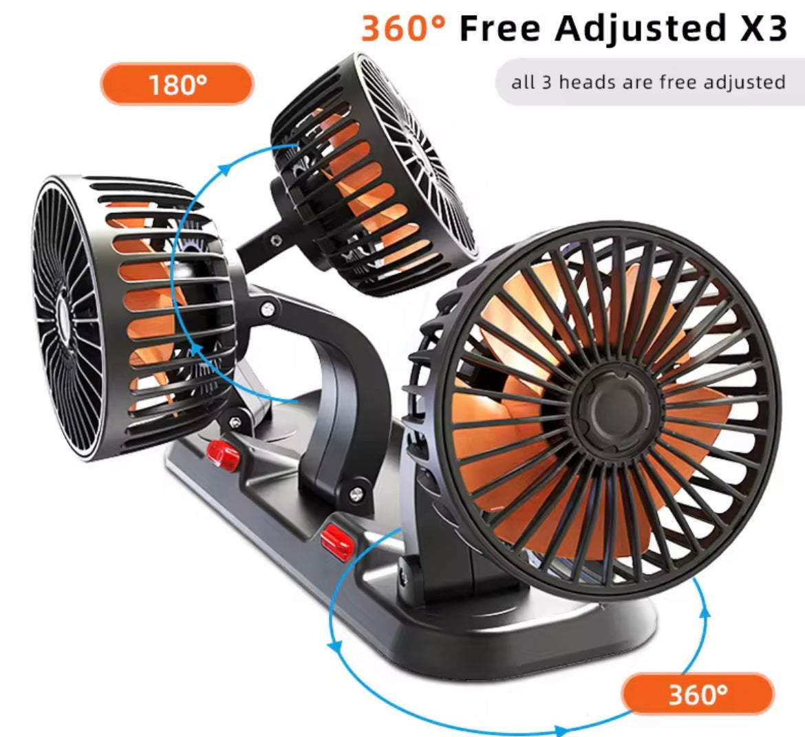 Fans for car