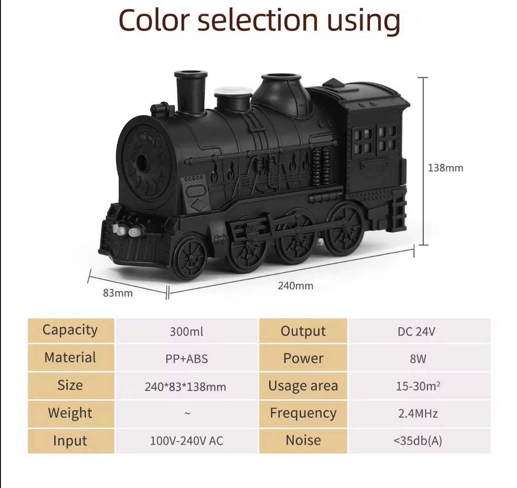 Train humidifier