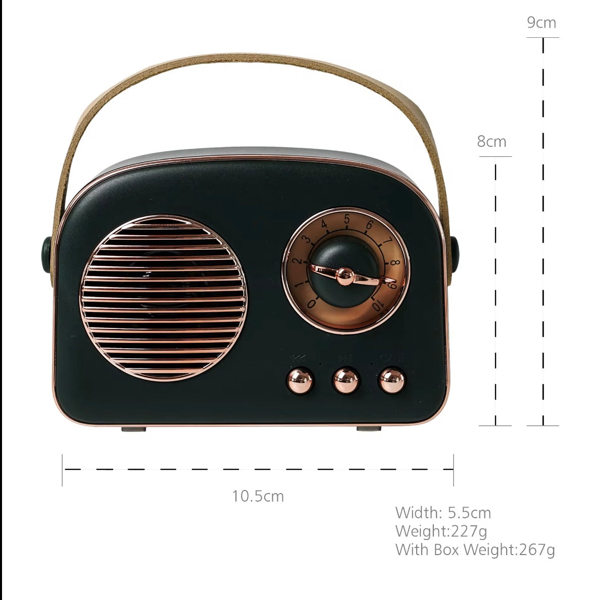Retro style speaker