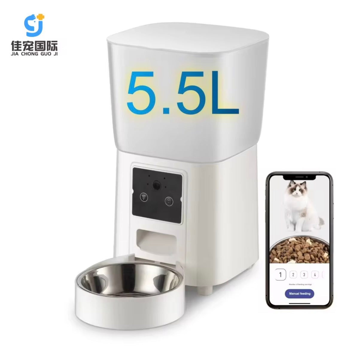 Automatic pet feed machine