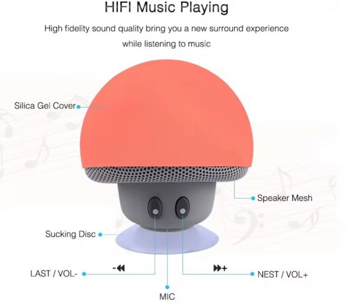 Mushroom speaker
