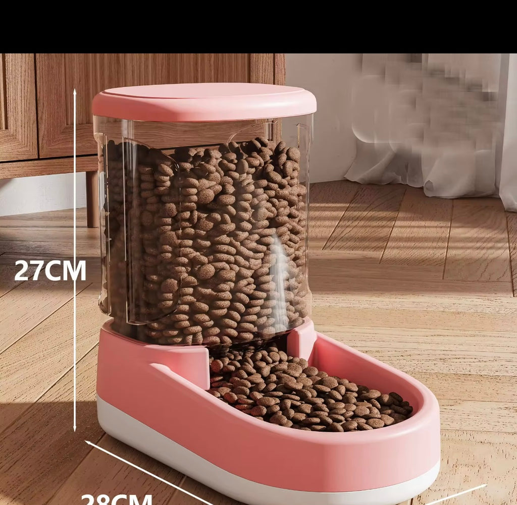 Pet water and food dispenser
