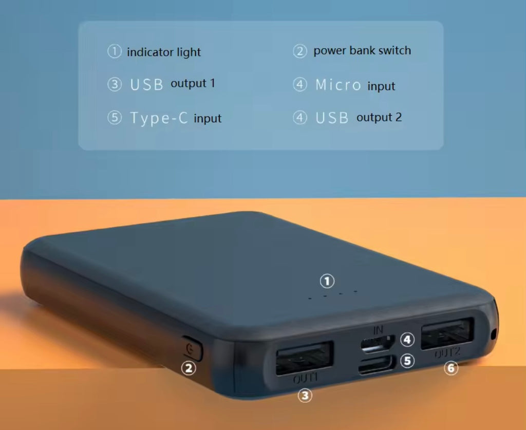 5000mah power bank