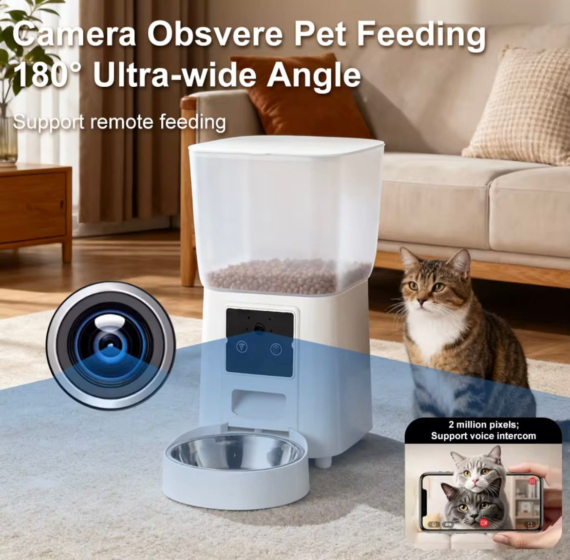 Automatic pet feed machine
