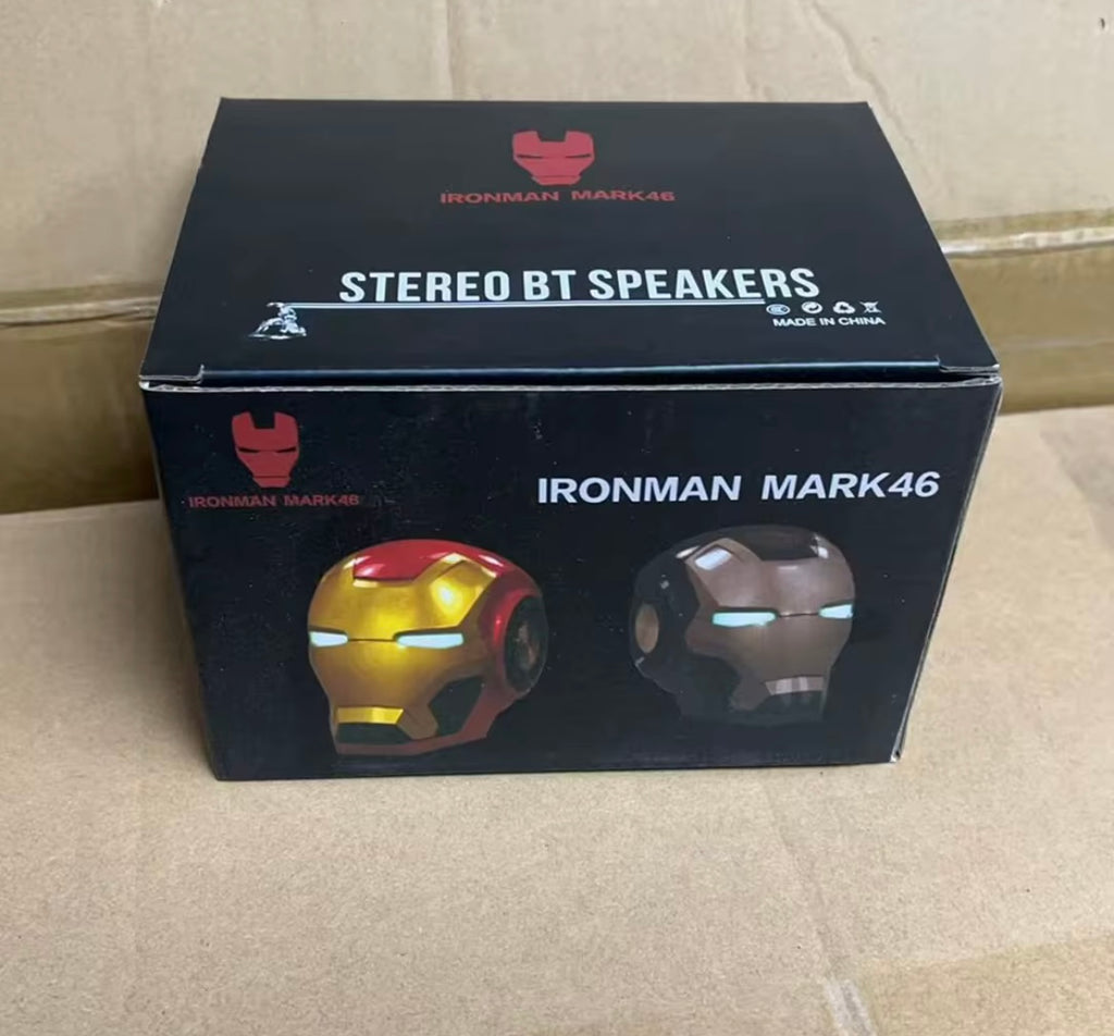 Iron man mask speaker