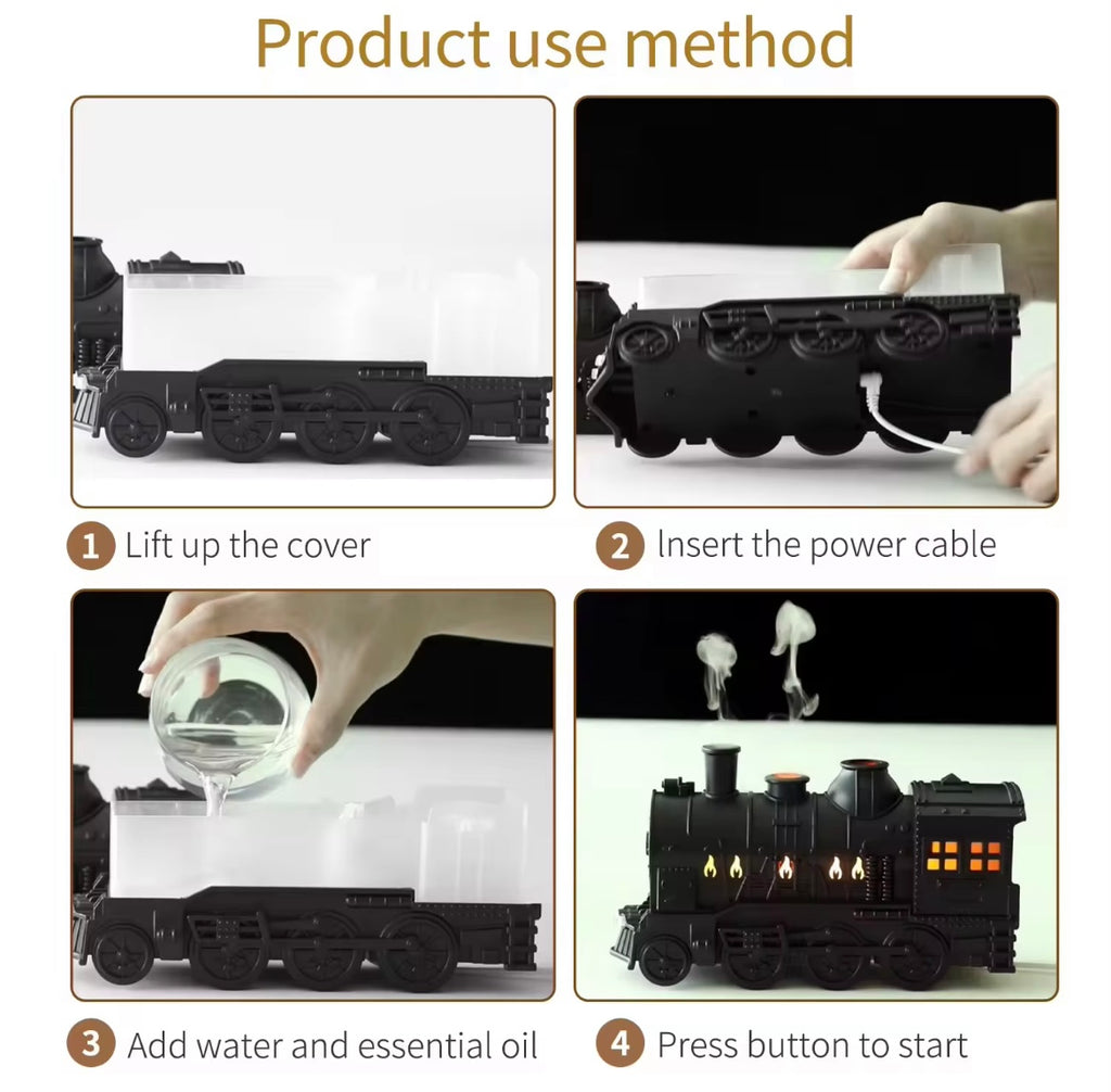 Train humidifier